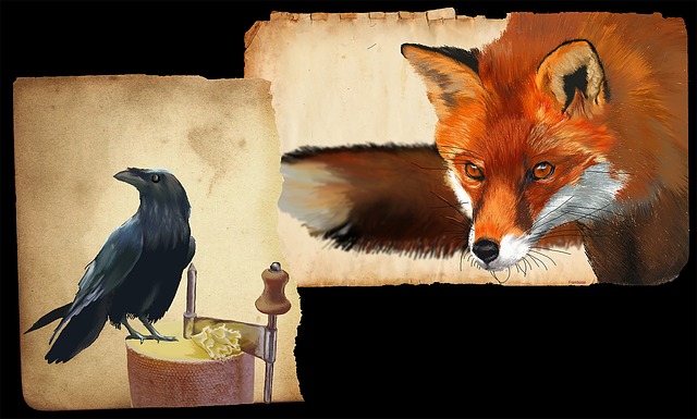 Fox and crow