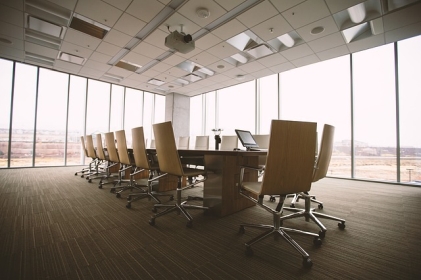 Sala de juntas de una empresa