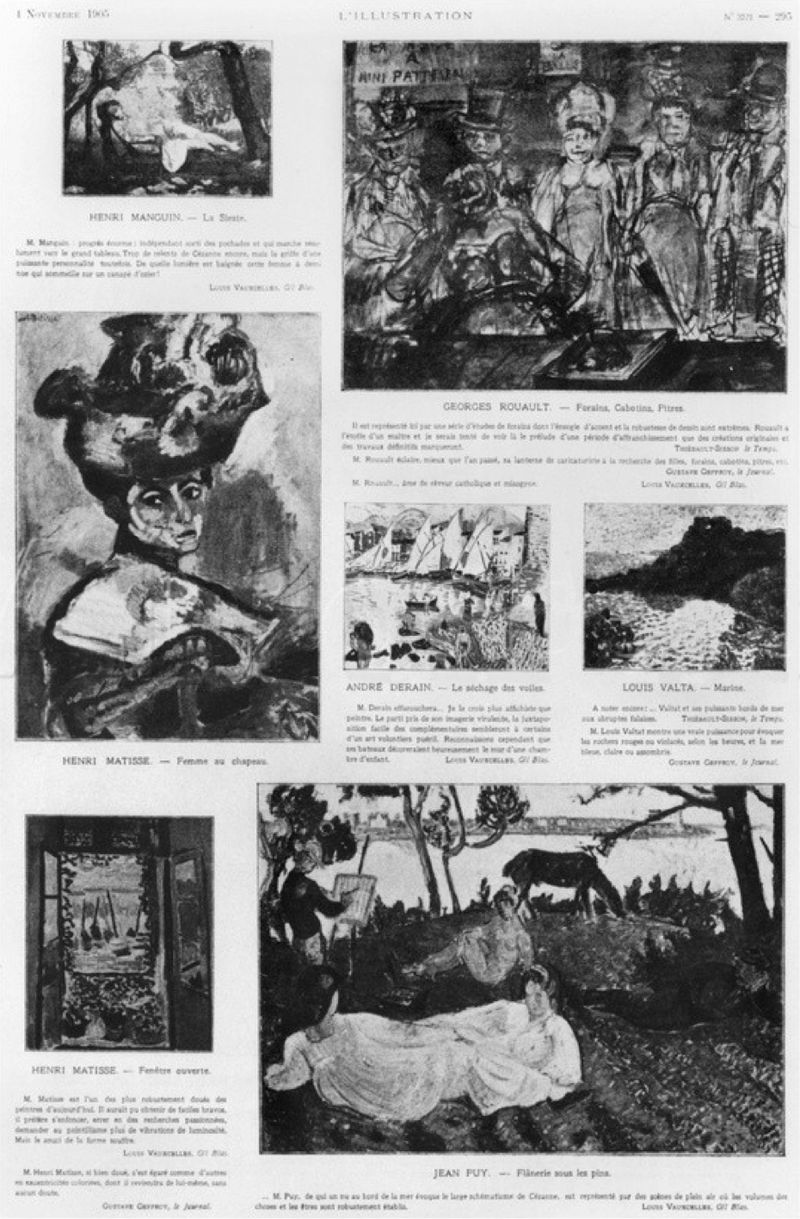 Catálogo de la exposición del Salón de Otoño de 1905.