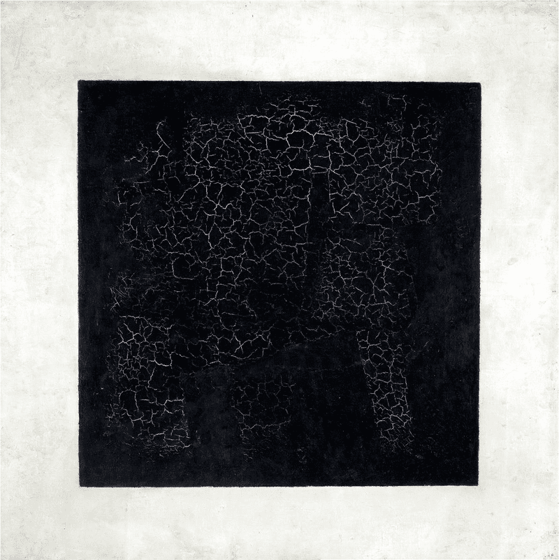 Malevich. Cuadrado negro. 1915