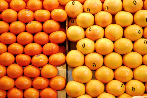 Naranjas en caja