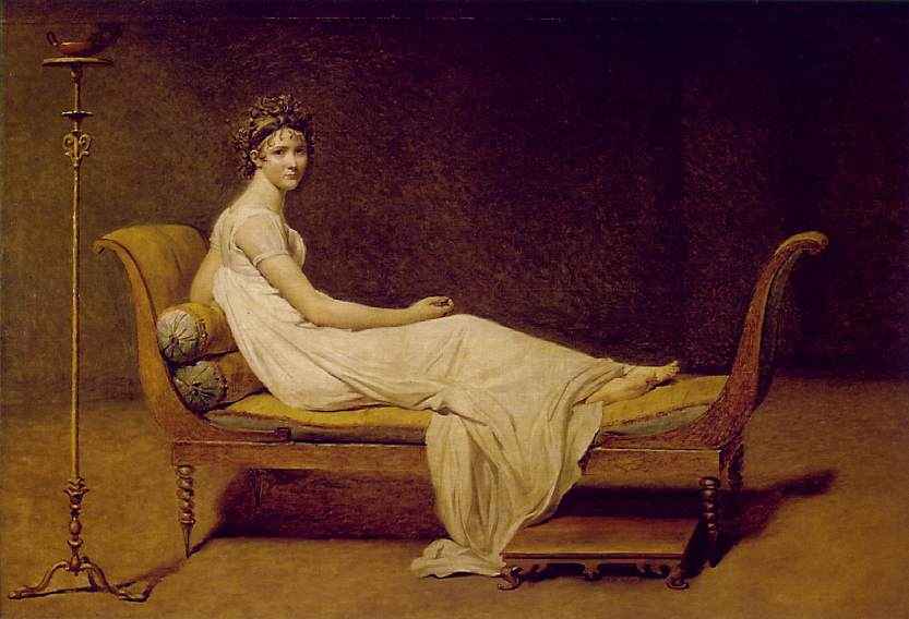 Jacques-Louis David, Madame Récamier, 1800