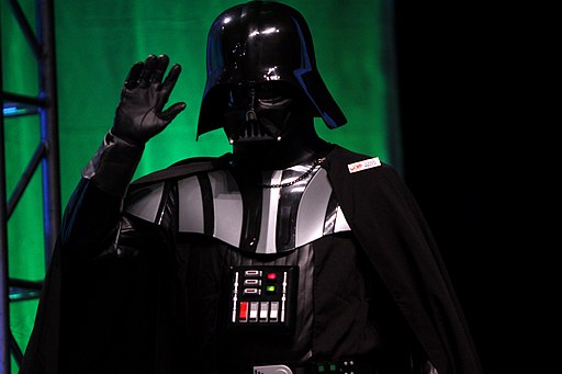 La imagen muestra al personaje de Darth Vader