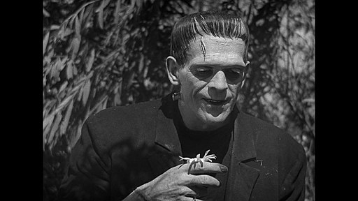 La imagen muestra al personaje de Frankenstein