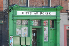 Oficina de correos en gaélico