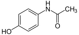 Fórmula del paracetamol