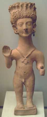 Estatuilla cartaginesa procedente de Ibiza