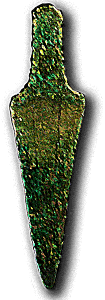 Puñal de cobre. Museo Arqueológico de Valladolid
