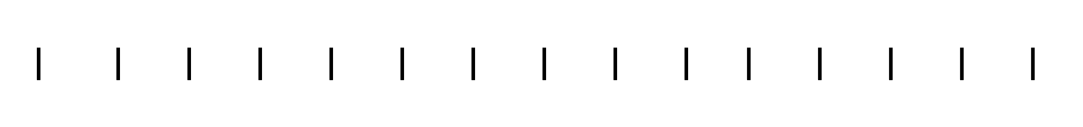 Representación de pulsos neutros.