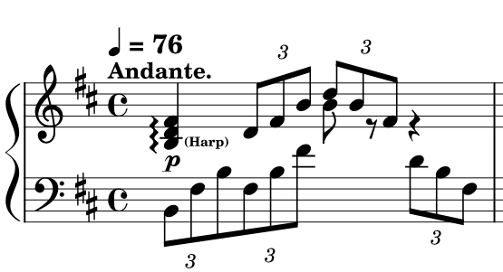 Fragmento de Swan Lake, Hinci.