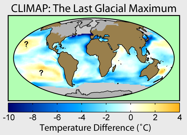 Variaciones climáticas en el cuaternario