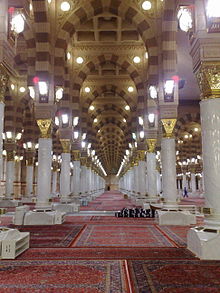 Mezquita de Masjid al-Nabawi en Medina