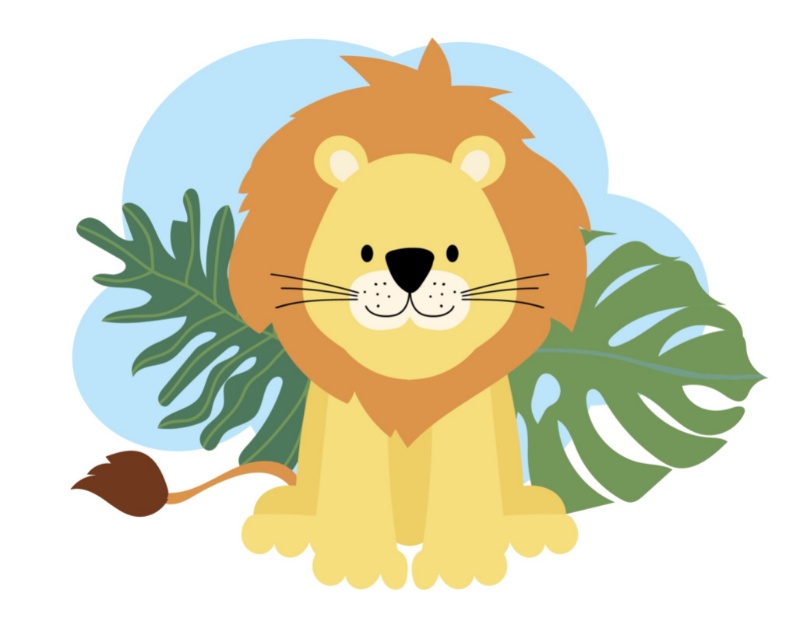 Ilustración león