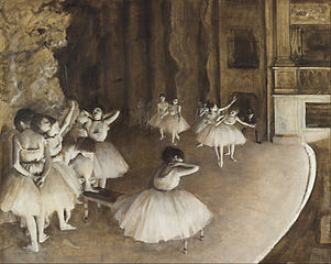 Degas. Ensayo sobre el escenario, 1874