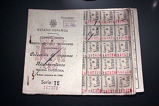 Cartilla de racionamiento