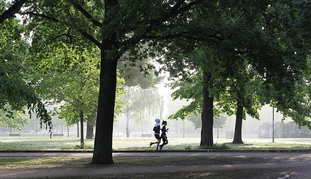 jogging