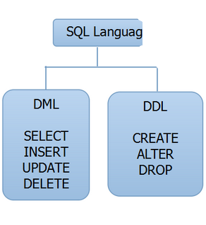 Las dos ramas de SQL que vamos a ver: DDL y DML