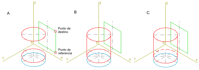 perspectiva isométrica del cilindro perspectiva isométrica del cilindro