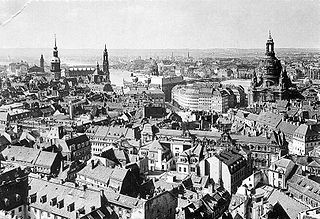Dresde en 1910
