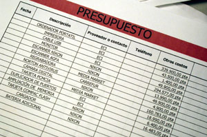 El presupuesto debe pretender cierto equilibrio entre los ingresos y los gastos.