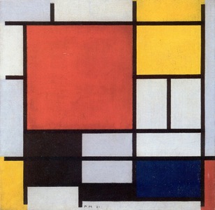 Obra de P. Mondrian
