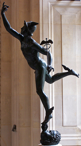 Mercurio, de Giambologna