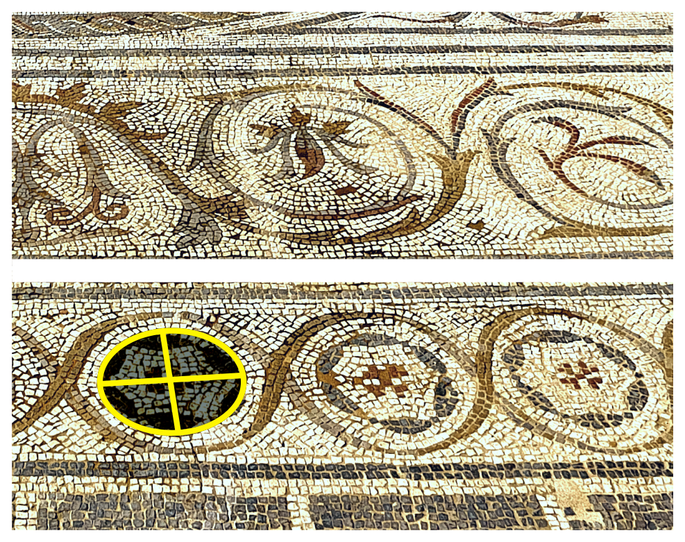 Mosaico de la casa del planetario 