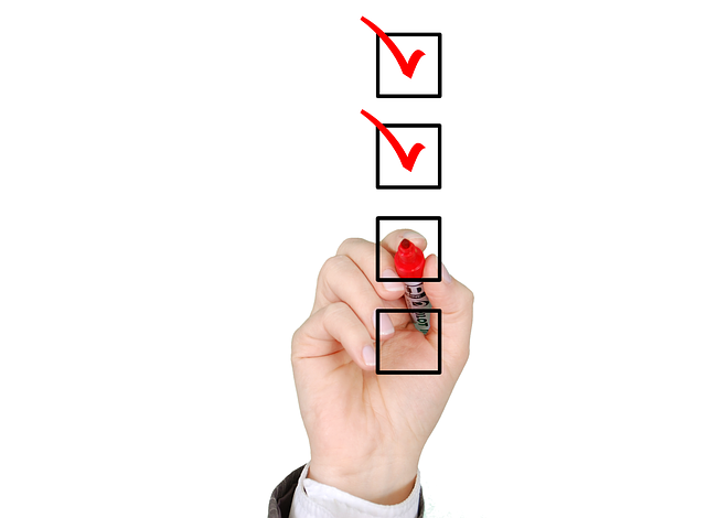 Lista de verificación.