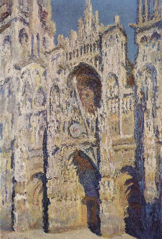  Catedral de Ruan pintada por Monet en pleno día