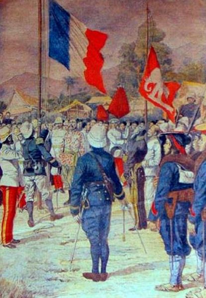  Ocupación francesa de la ciudad de Trat en 1904