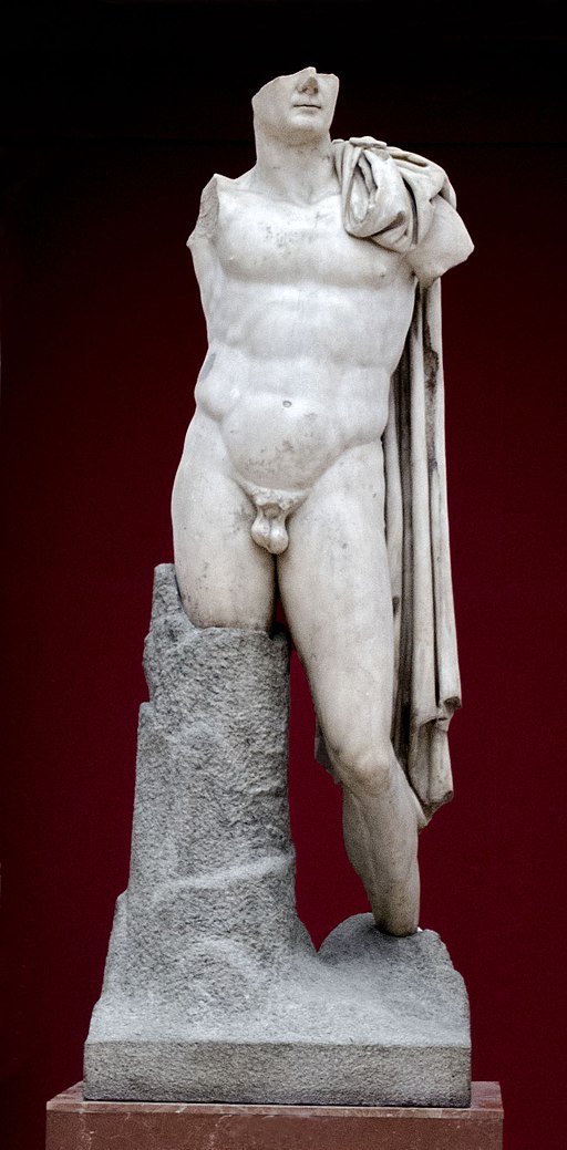 Estatua del emperador Trajano heroizado
