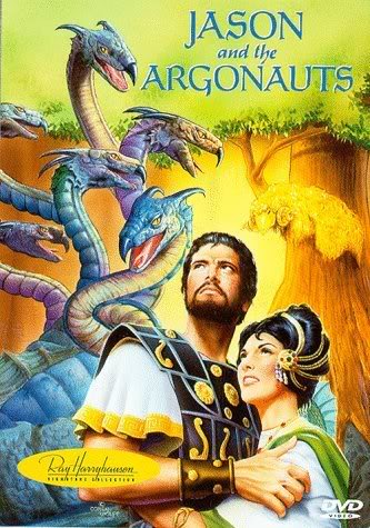Cartel de la película de Don Chaffey, Jasón y los Argonautas