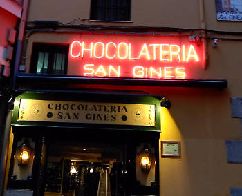Chocolatería San Ginés