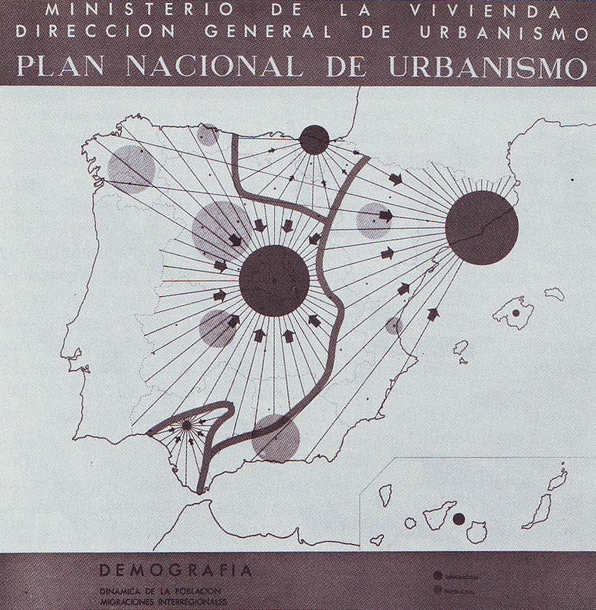 Ya durante el franquismo se intentaron llevar a cabo los primeros planes para ordenar y planificar el territorio, pero nunca se llegaron a implementar de manera eficaz.