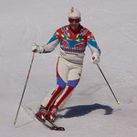 skiing