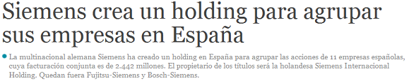 holding
