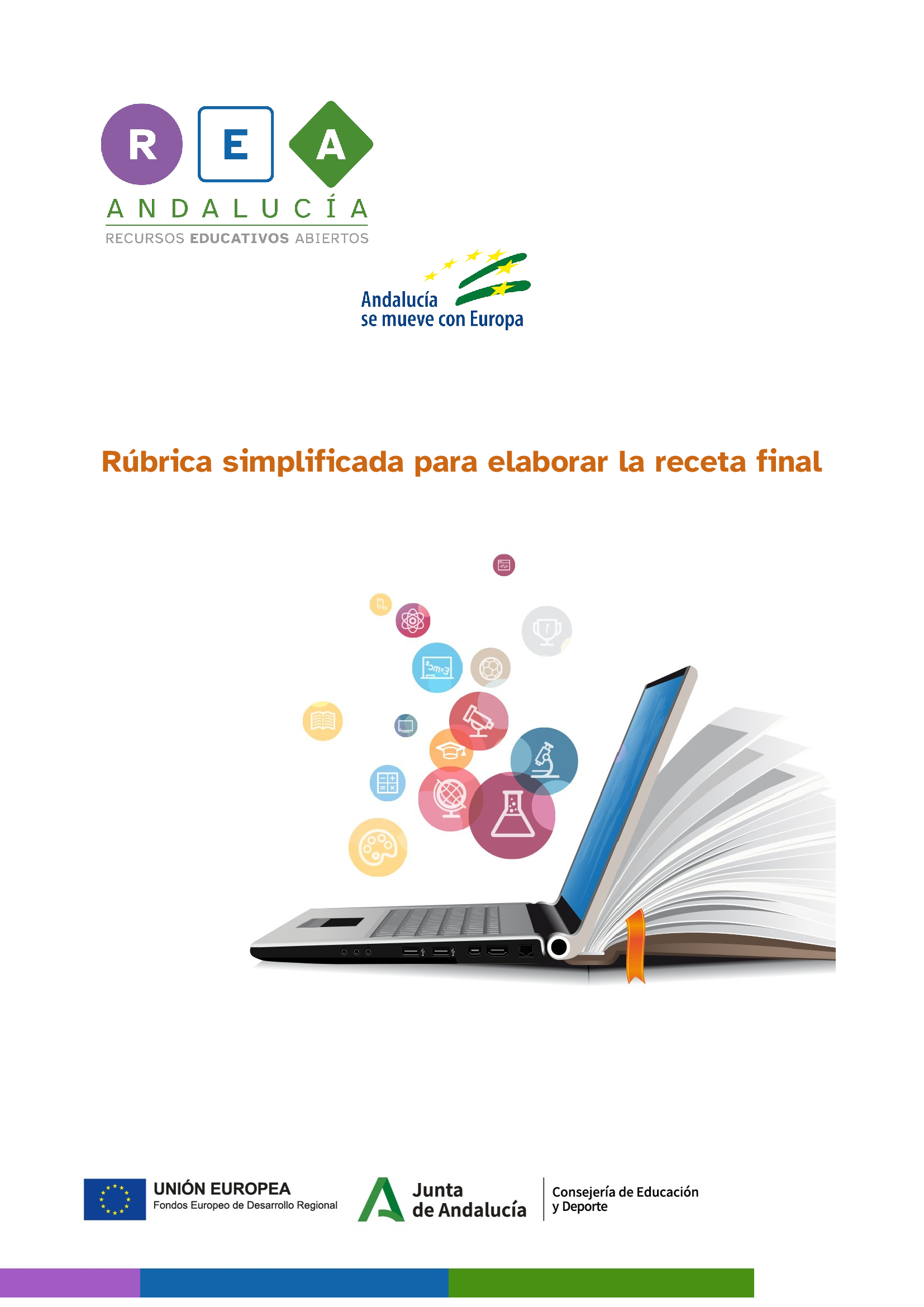 Rúbrica simplificada para elaborar la receta final