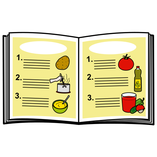 Recetario Un libro de recetas