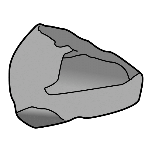 Inanimado Una roca