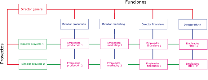 . Tipos de estructuras organizativas | EA2 - Tema : La función  organizativa y el proyecto empresarial: La organización y dirección  empresarial