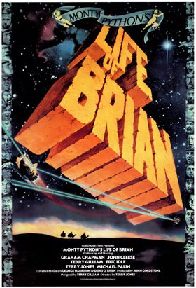 Cartel de la película La vida de Brian
