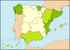 Regiones históricas de España 