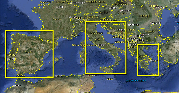 Penínsulas europeas