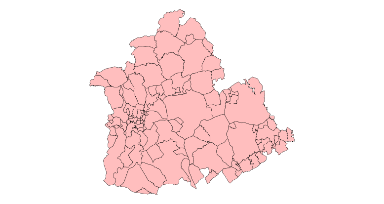 Mapa municipal de Sevilla