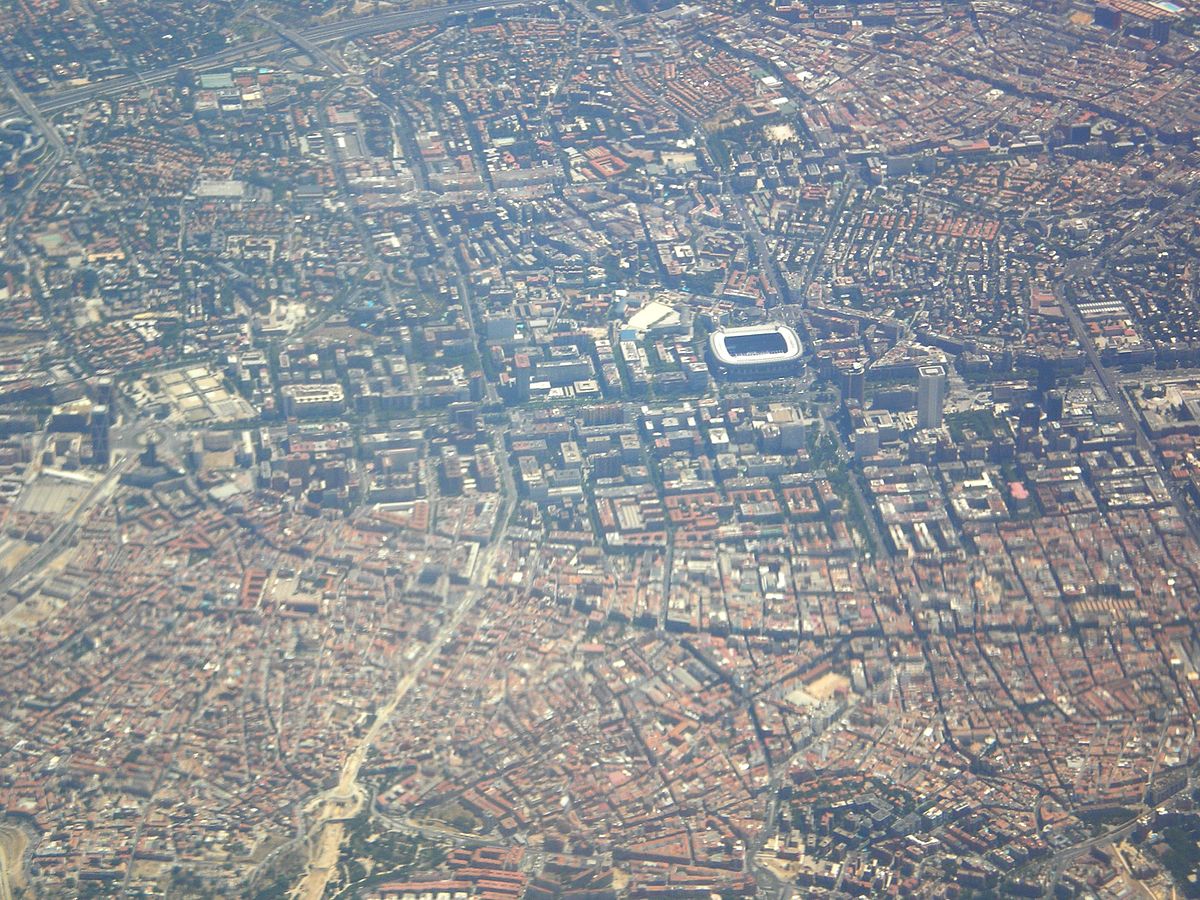 Madrid desde el aire