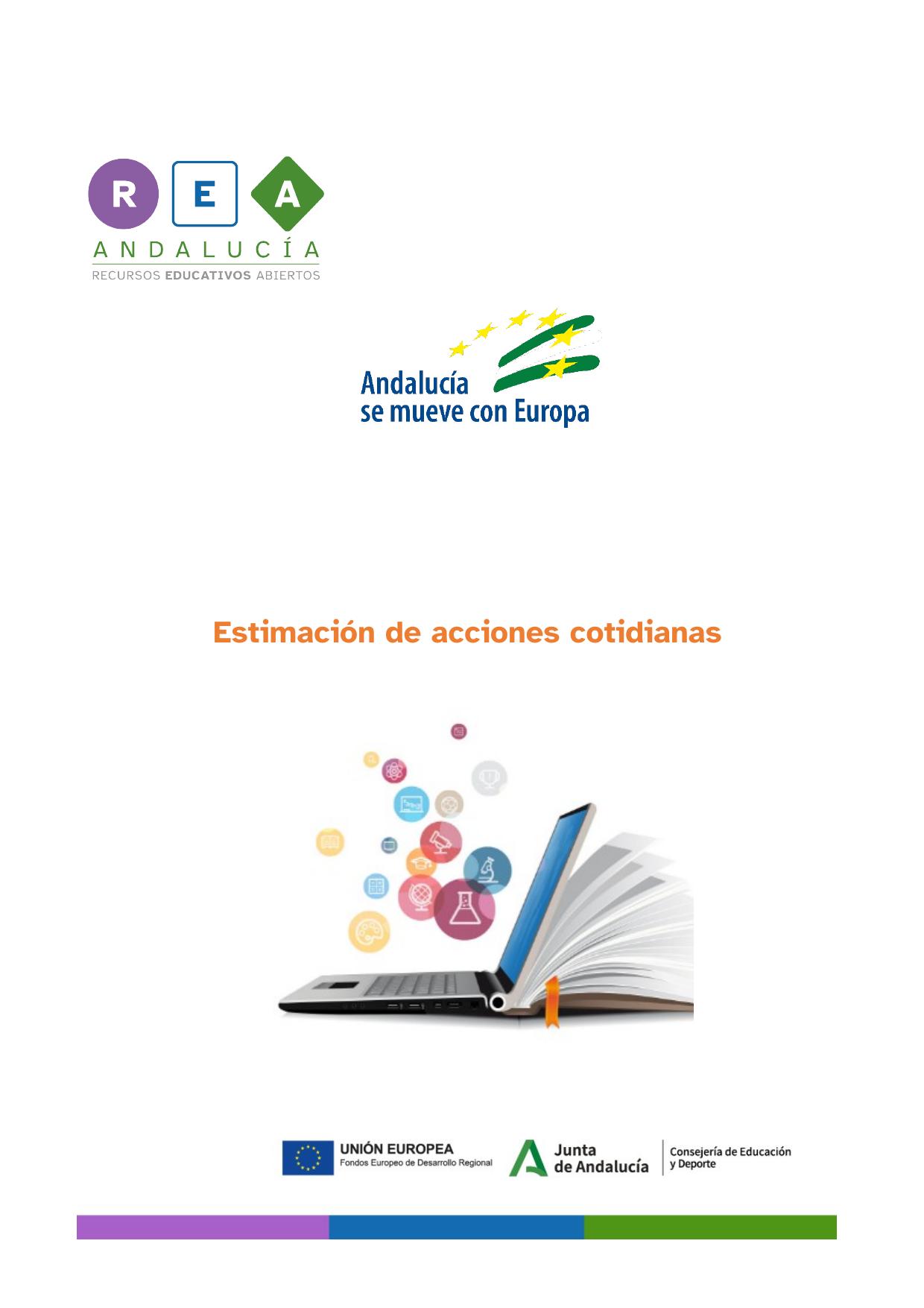 imagen perteneciente a la primera página del documento PDF 'Estimación de acciones cotidianas'