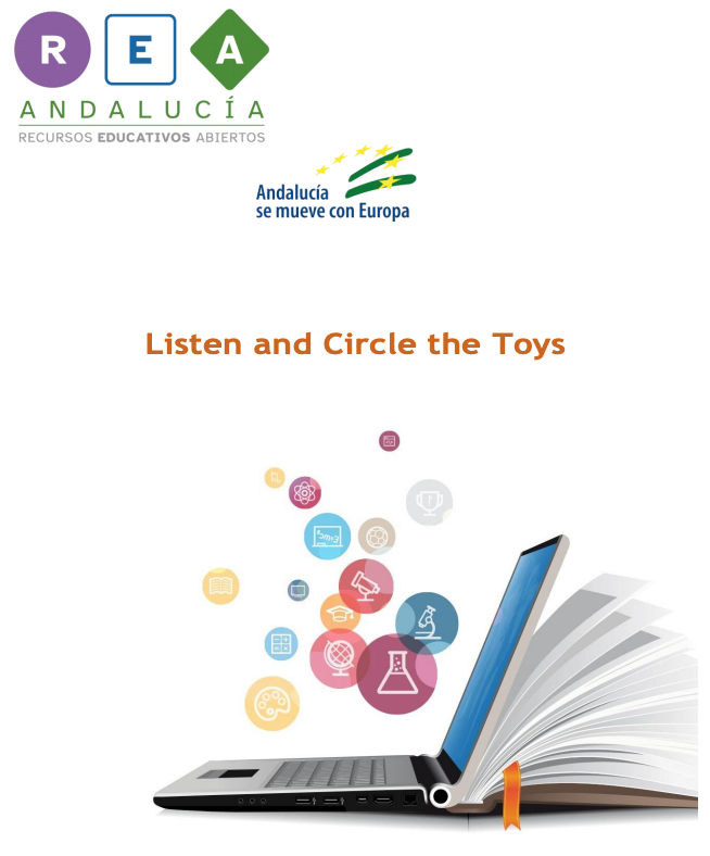 Listen and circle the toys