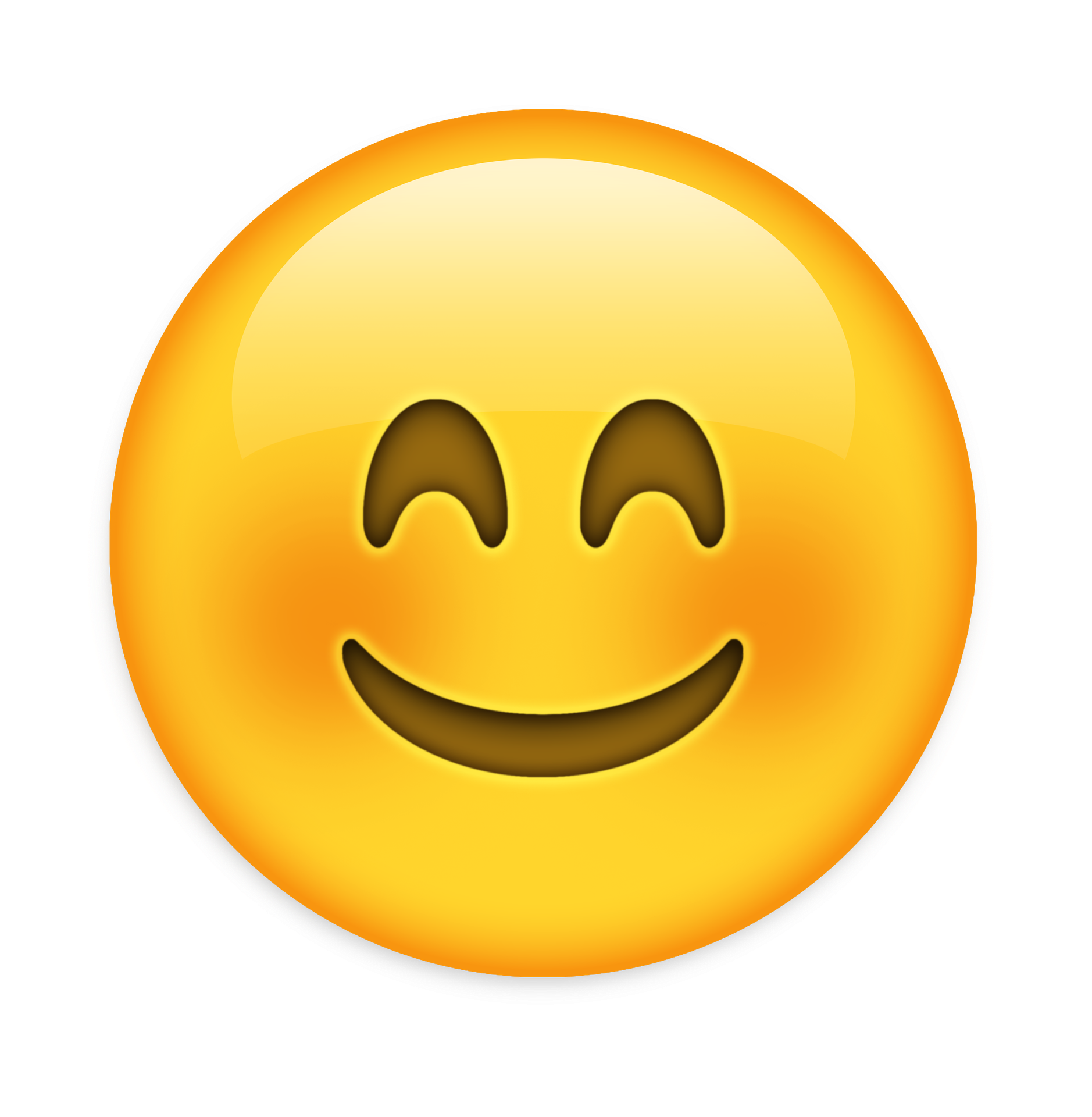 La imagen muestra un emoticono de una cara sonriente.