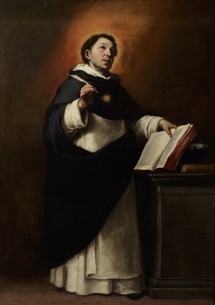 Retrato de Murillo de Santo Tomás de Aquino