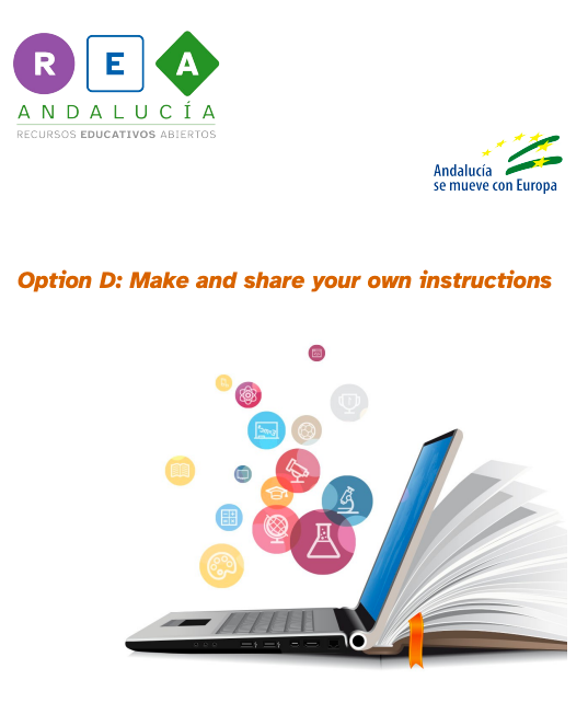 Accede al recurso Make and share you own instructions